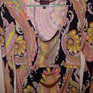 Peachymama Nursing Top Multi-Color